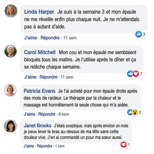 Masseur d'épaule  « Red Fusion »