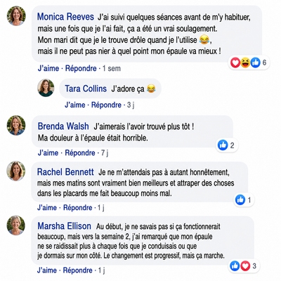 Masseur d'épaule  « Red Fusion »