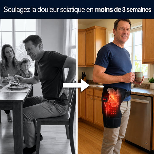 Ceinture thérapeutique 4-en-1 pour la hanche